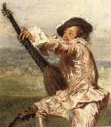 Jean-Antoine Watteau Details of The Music-Party oil painting picture wholesale